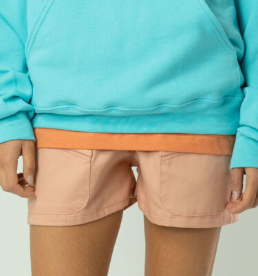 Prim Shorts in Terracotta