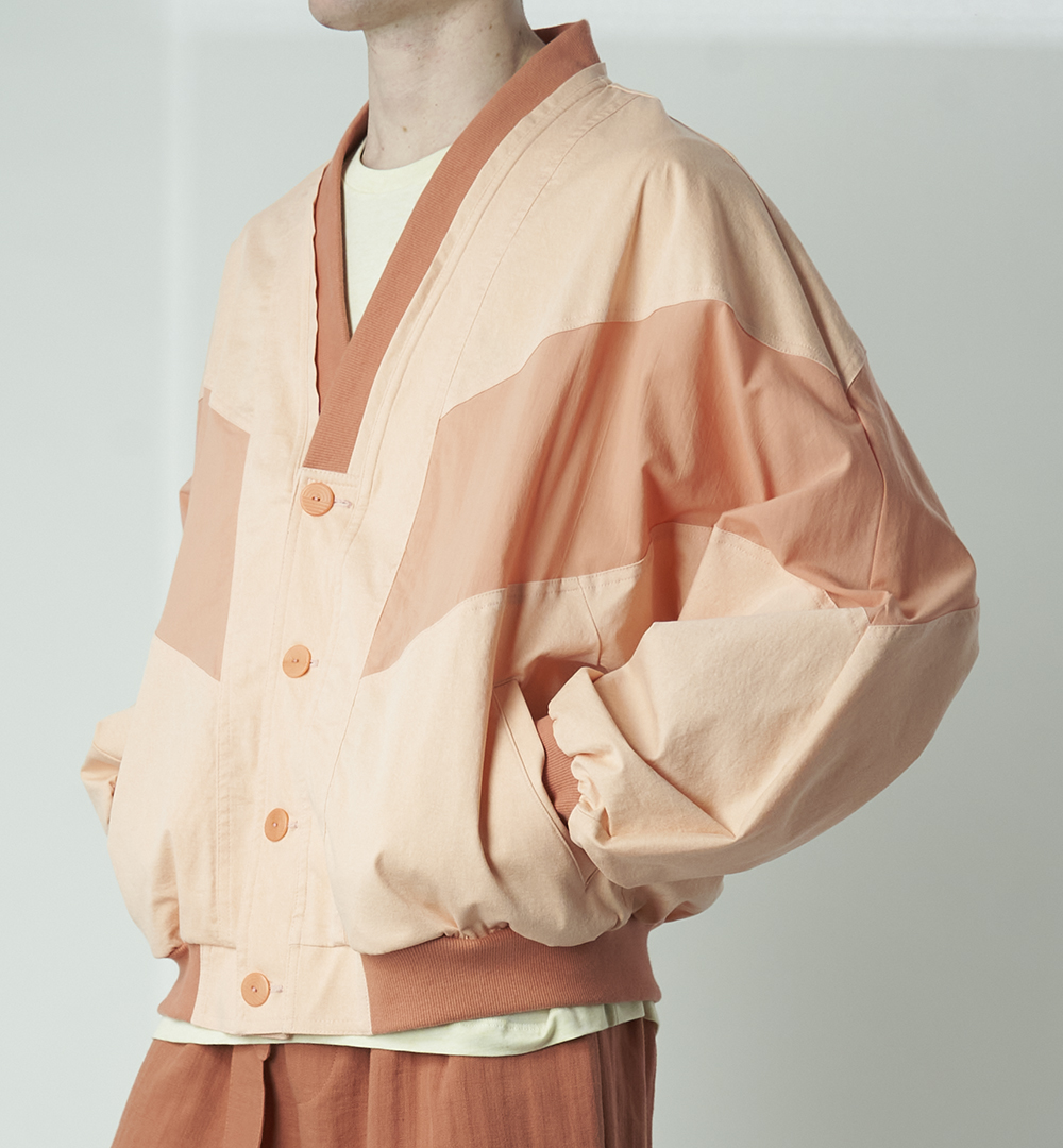 Paradised sunbleached twill beach blouson